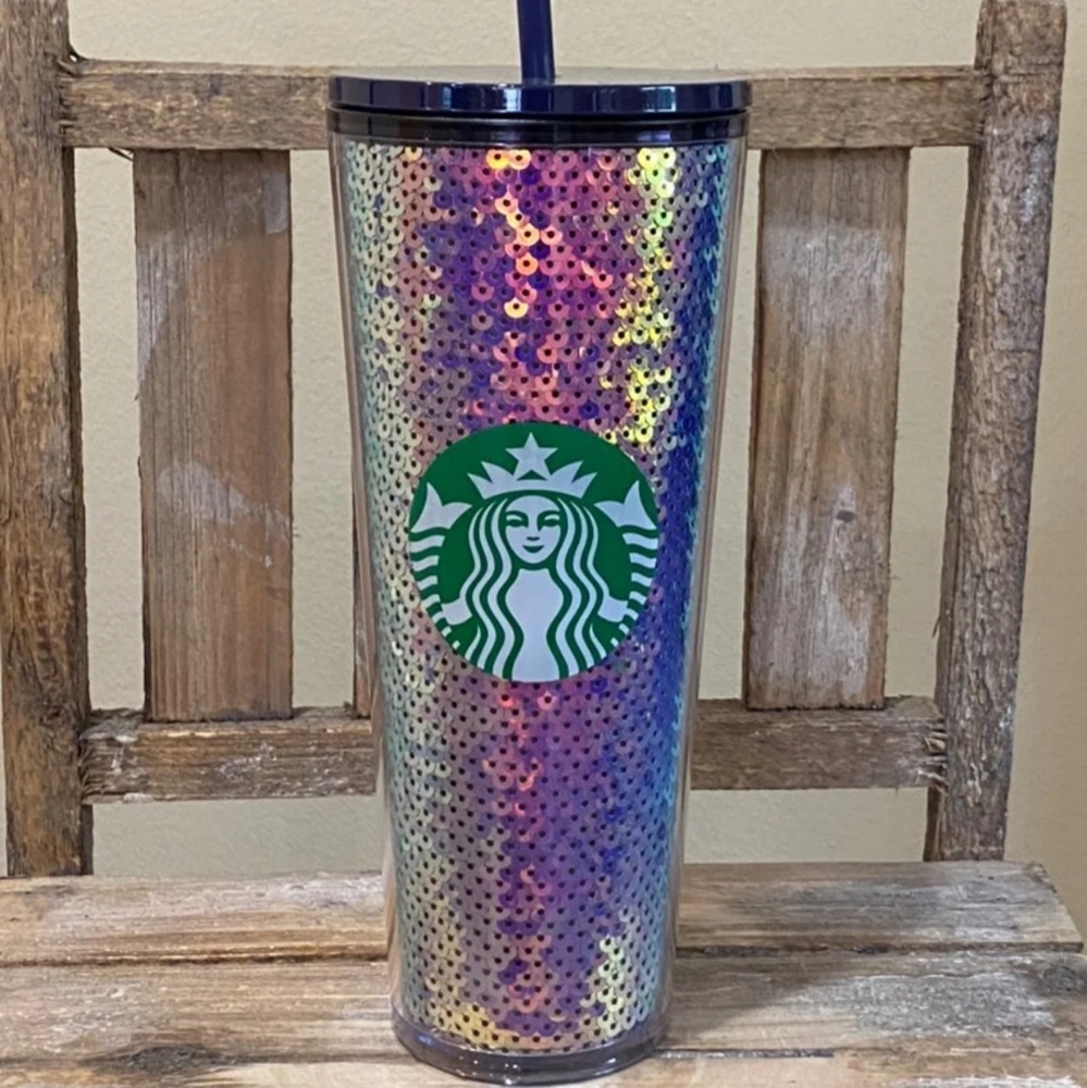 Brand New!2020 STARBUCKS Christmas Sequin Venti T